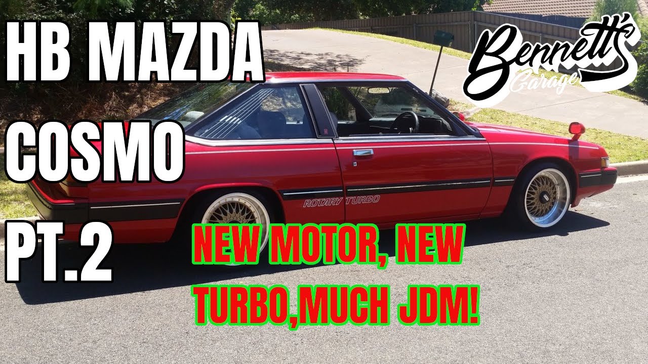 Removing a rotary for a more reliable cheaper engine I can enjoy! Plus JDM Goodies! #jdm #cosmo #13b