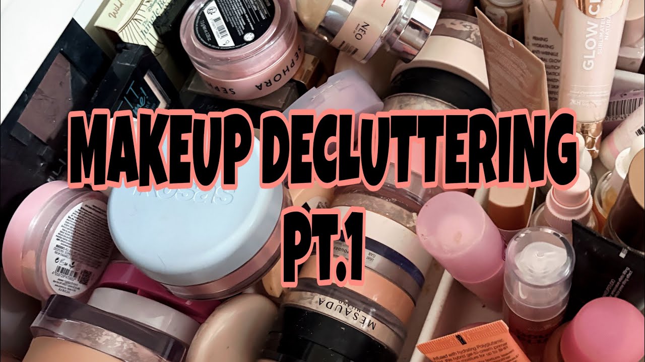 MAKEUP DECLUTTERIN Pt.1 (Primer,Fondotinta e Correttori)