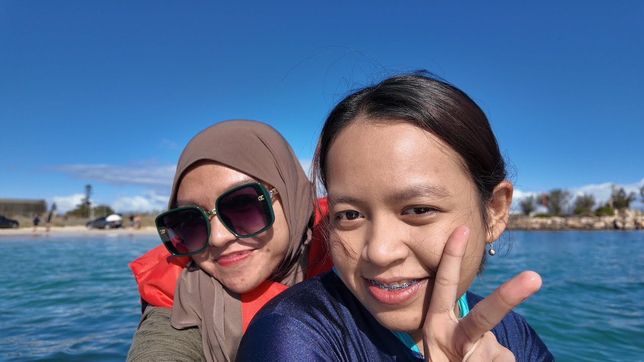 Pertama kalinya Kayaking di Geraldton, Australia!