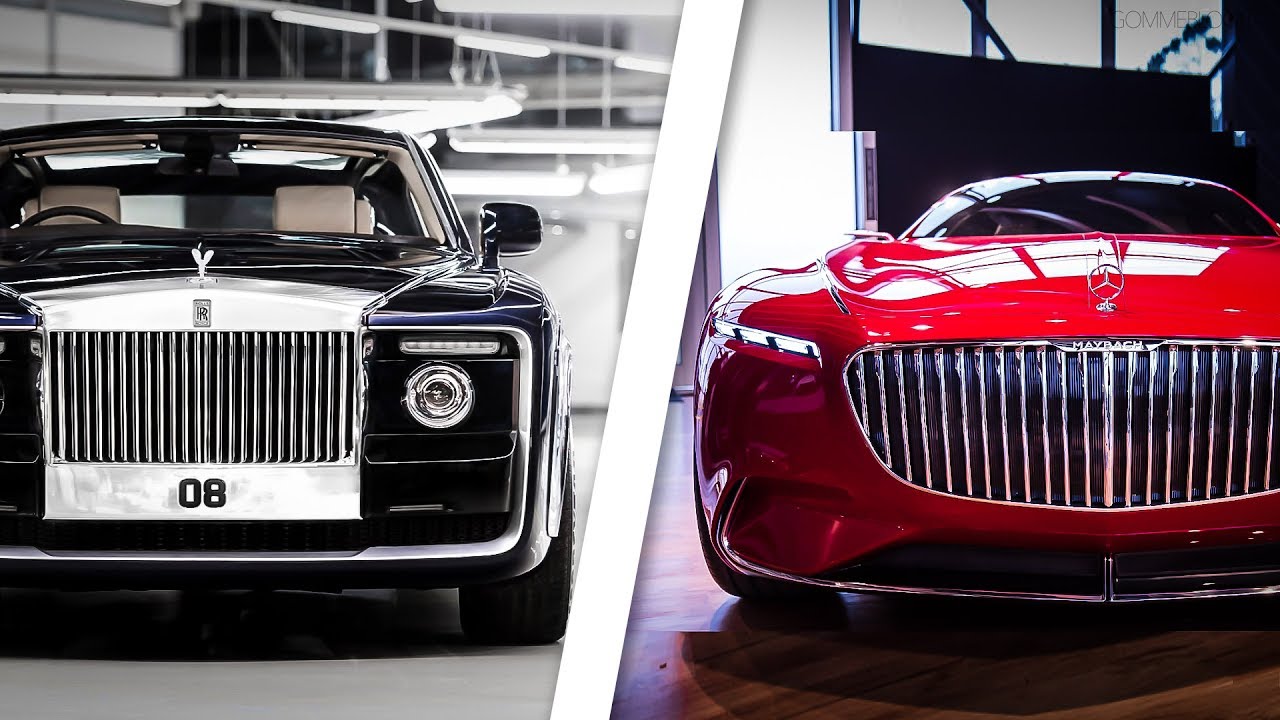 Rolls-Royce Sweptail VS Vision Mercedes-Maybach 6