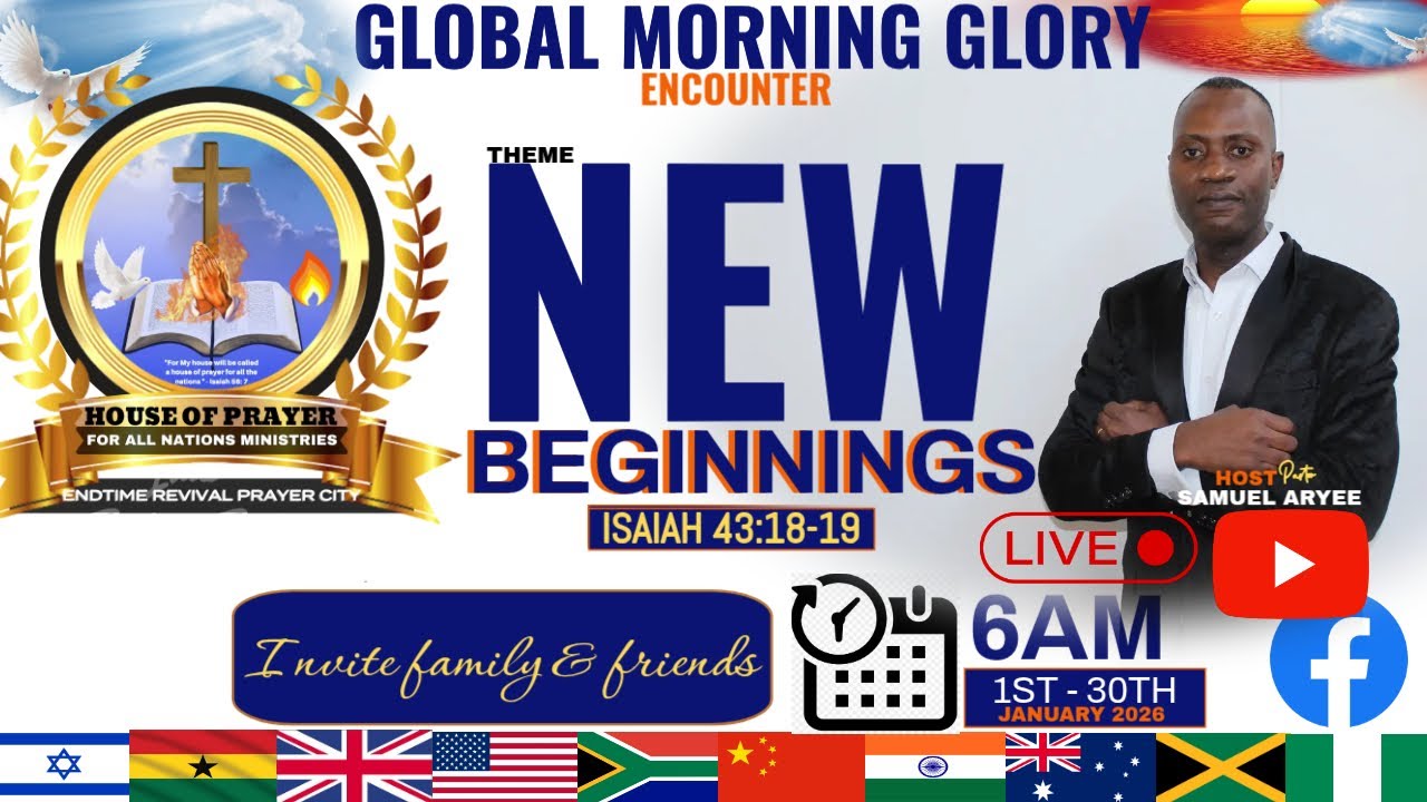 NEW BEGINNINGS |GMGE| 21.1.26 | Pastor Samuel Aryee