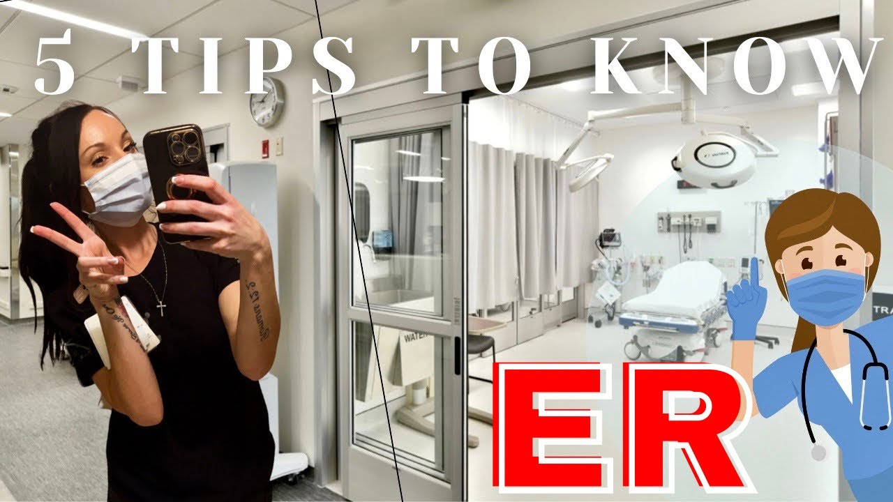 5 Tips & Tricks for NEW GRAD ER Nurses! MUST WATCH***