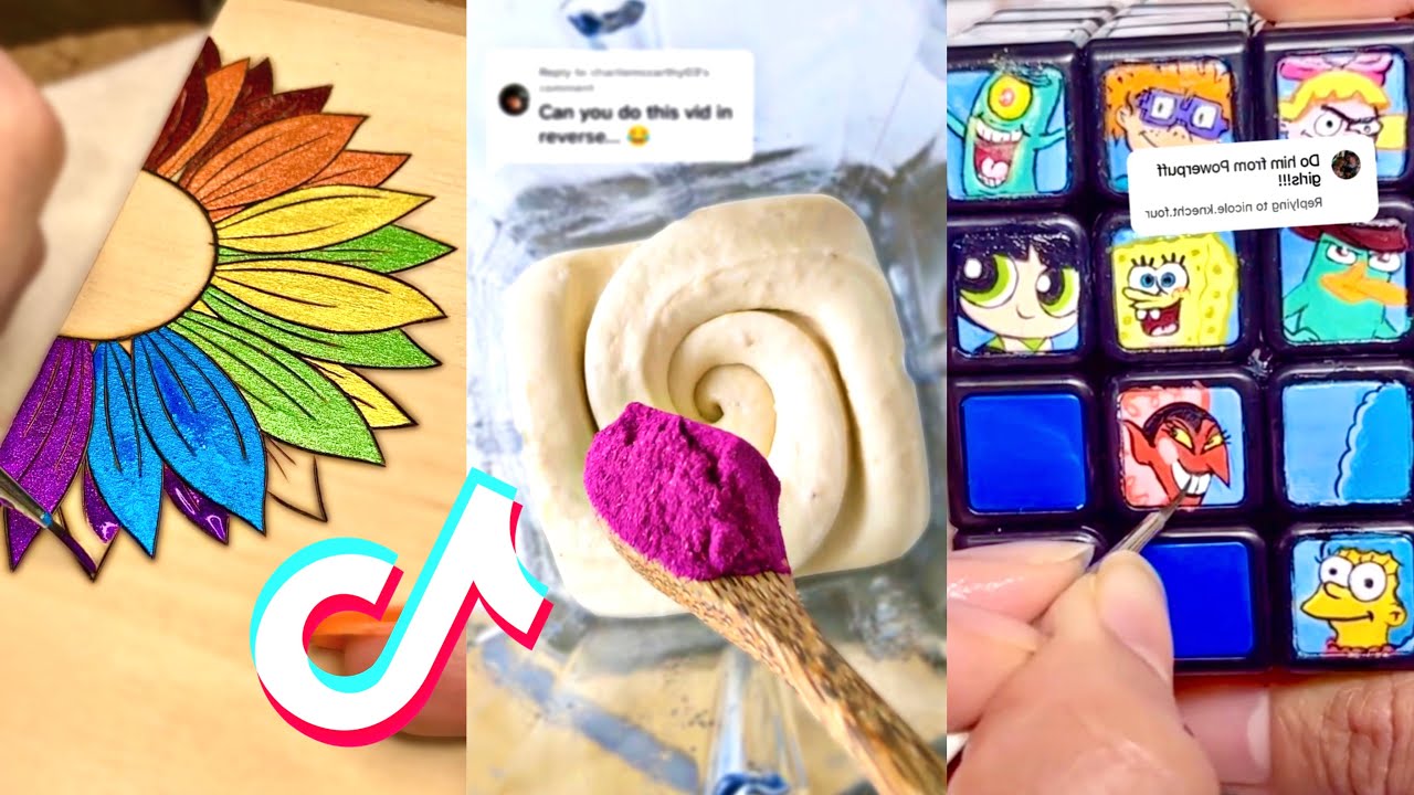 People Doing Artsy Stuff on TikTok for another 10 Minutes | ART TIK TOK COMPILATION