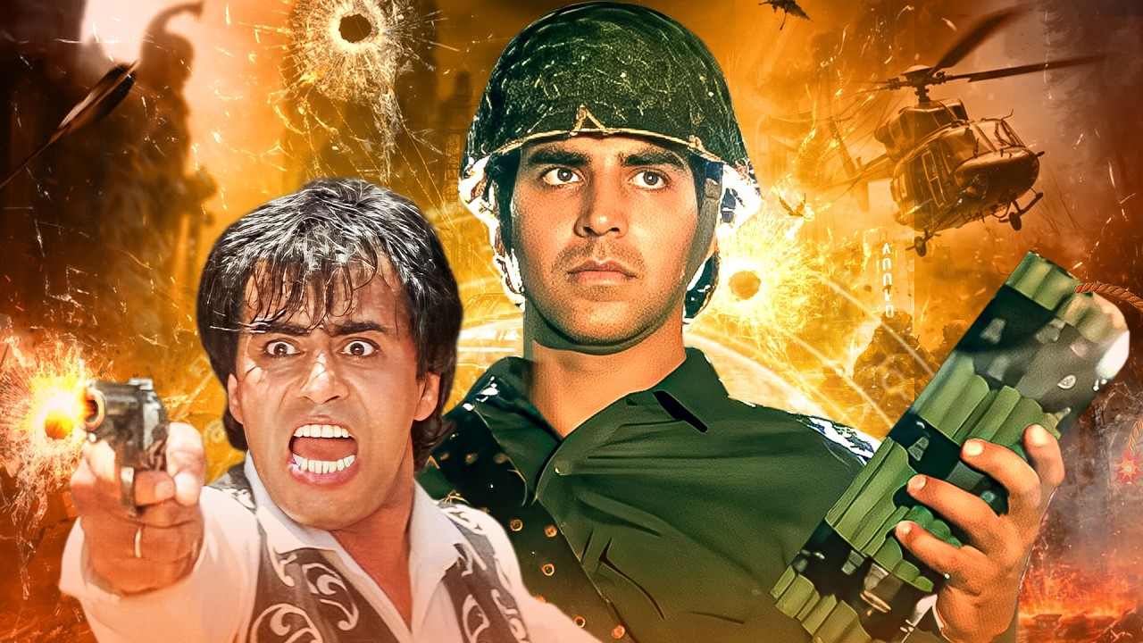 Sainik 1993 Full Movie (सैनिक) | अक्षय कुमार की धमाकेदार एक्शन फिल्म | Akshay Kumar, Ronit Roy