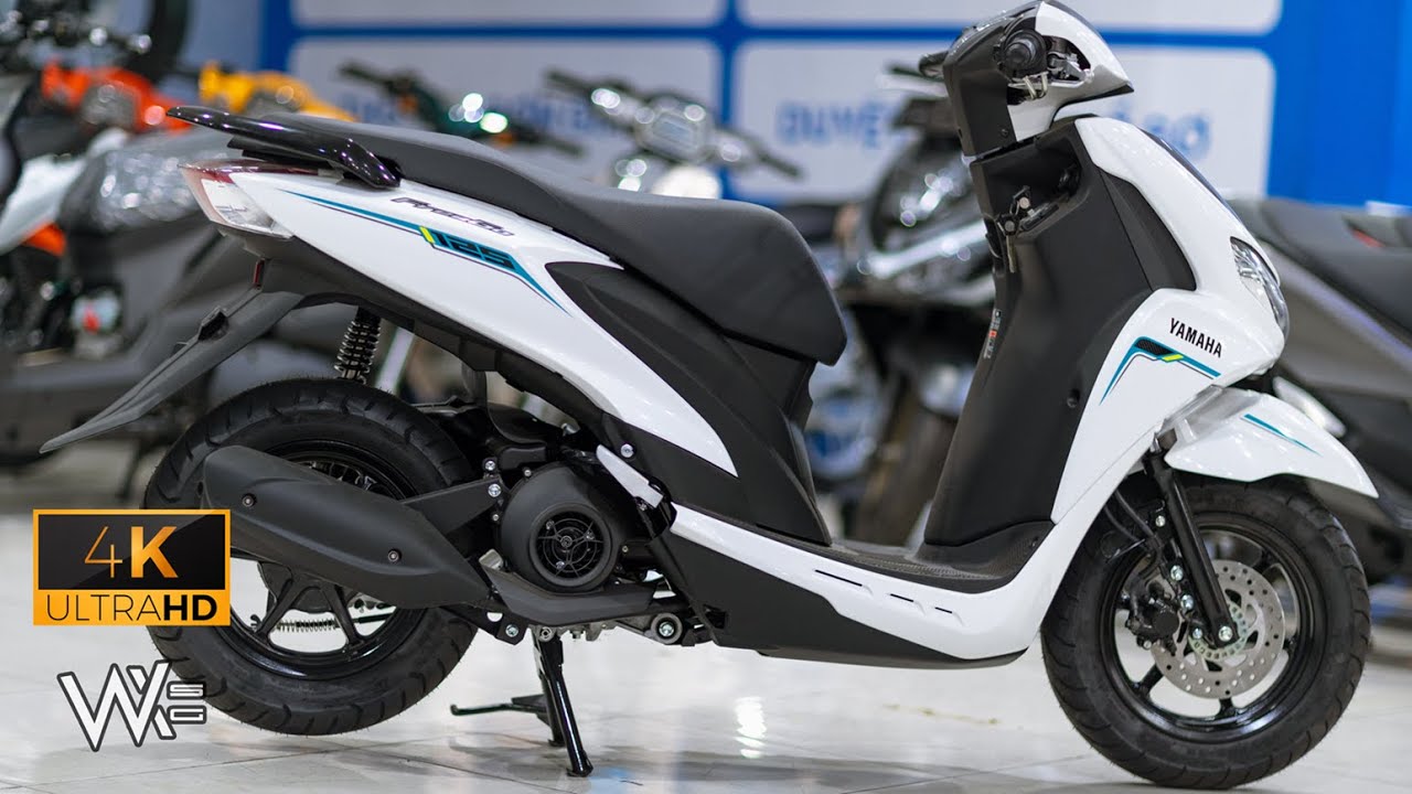 [4K] Yamaha FREEGO 125 2025 / Trắng B&oacute;ng - Walkaround