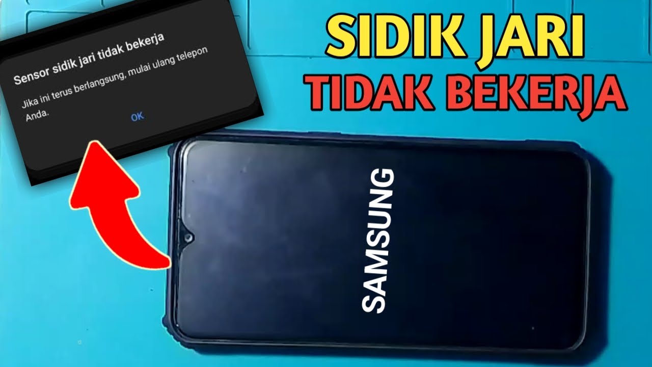 Cara atasi samsung A10s sensor sidik jari tidak bekerja
