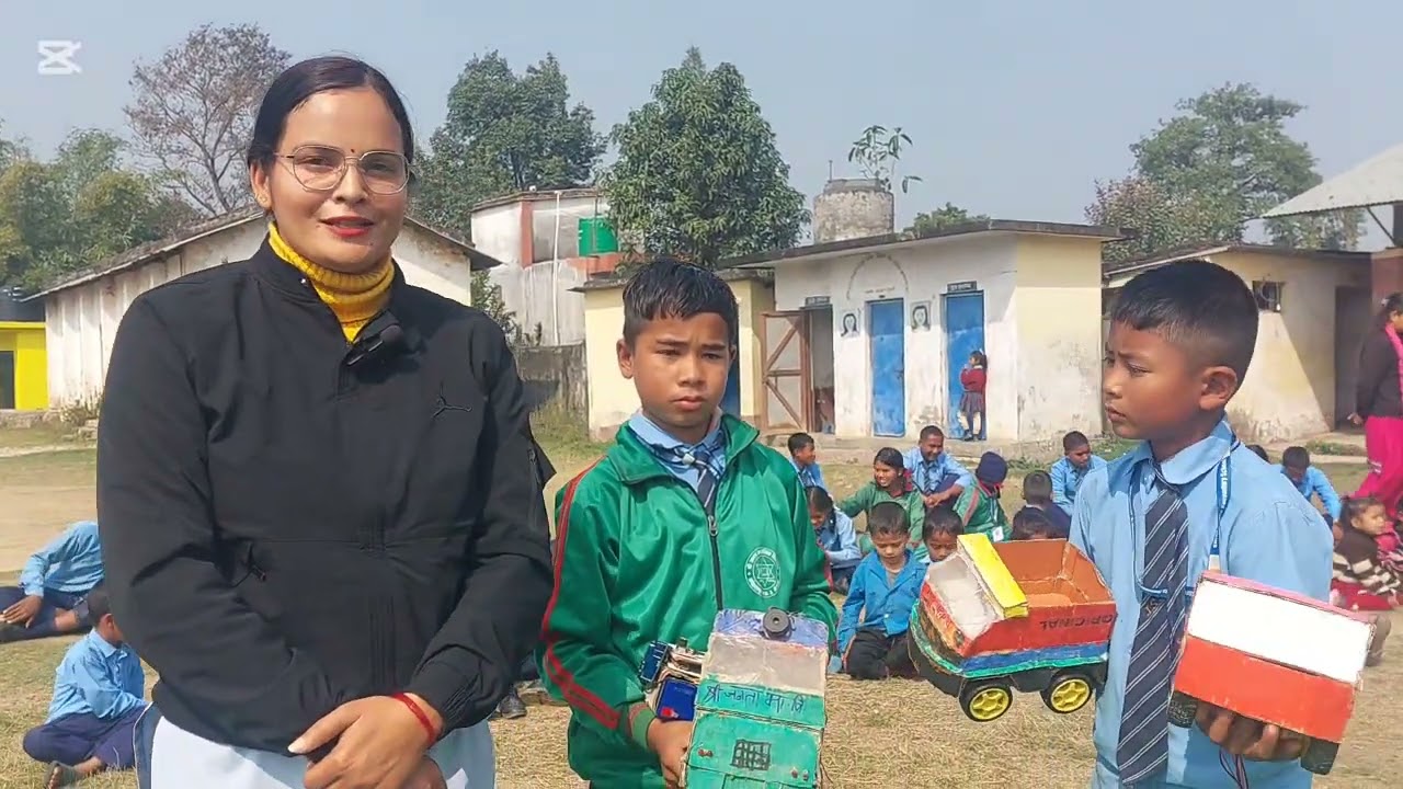 कोहलपुर–३ जनता मा.बि. कक्षा ५ का विद्यार्थीले बनाए इलेक्ट्रीकल गाडी!