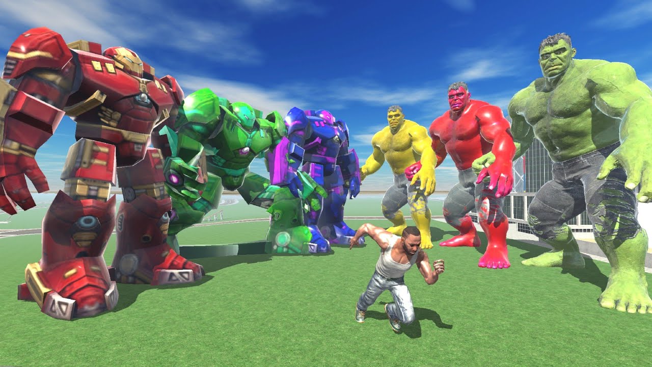 Franklin Save Hulk From Giant Hulkbuster - INDIAN BIKE DRIVING 3D