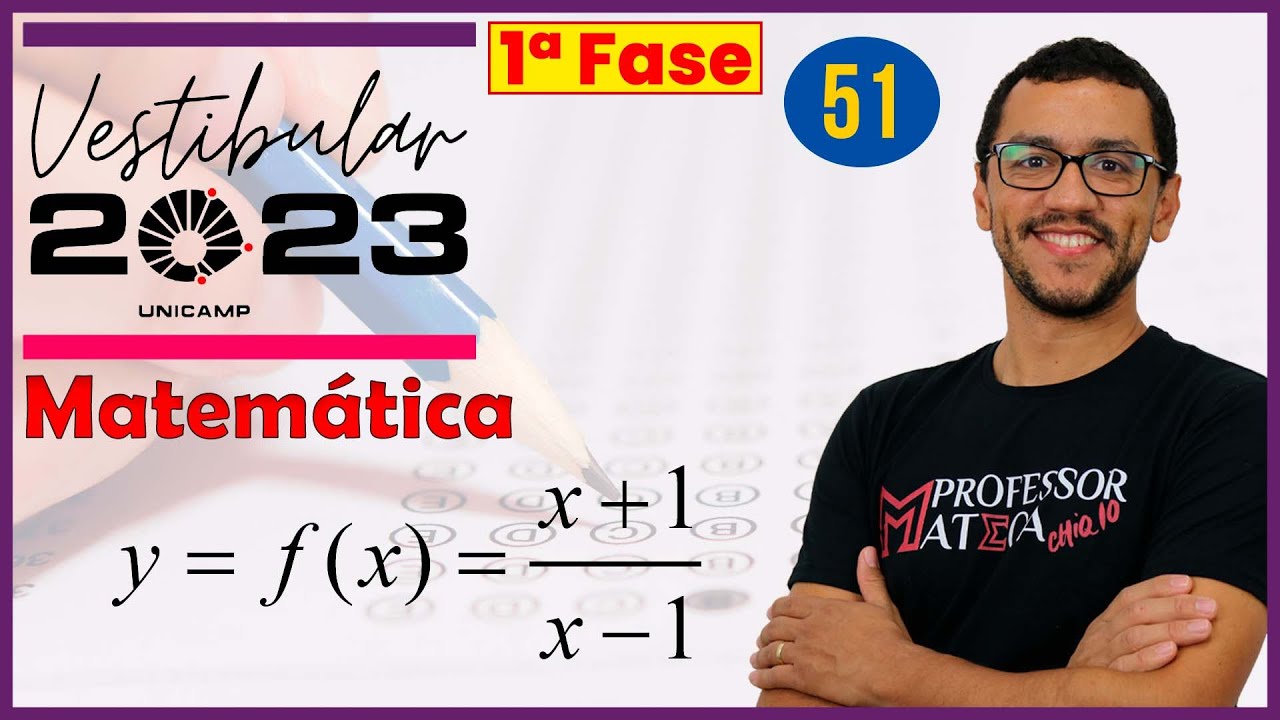 Unicamp 2023 | Questão 51 | Primeira Fase Matemática | Sobre a Função Inversa