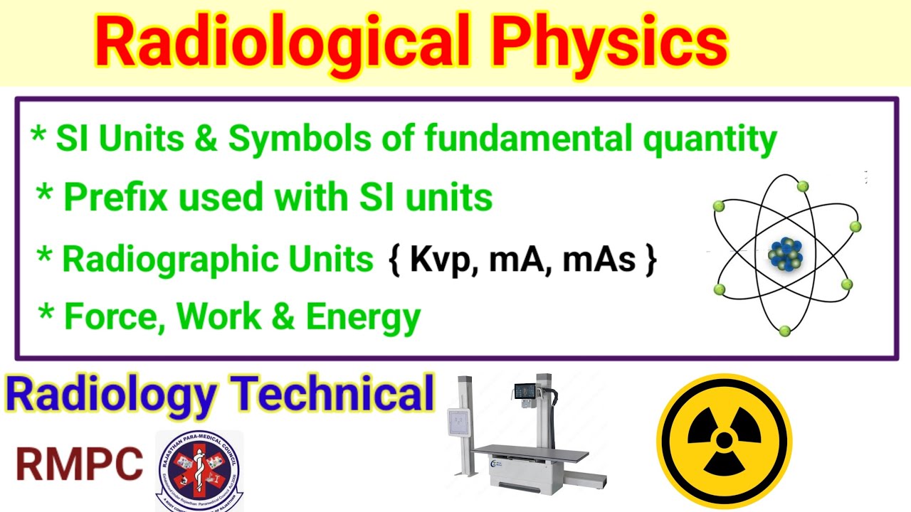 Radiological Physics #units # kVP # mA # mAs # SI Units in radiology physics #in Hindi #radiology