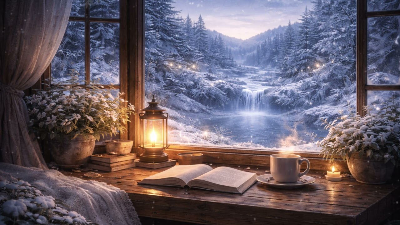 Frostlight Focus | Soft Cinematic Winter Music for Study & Gentle Motivation