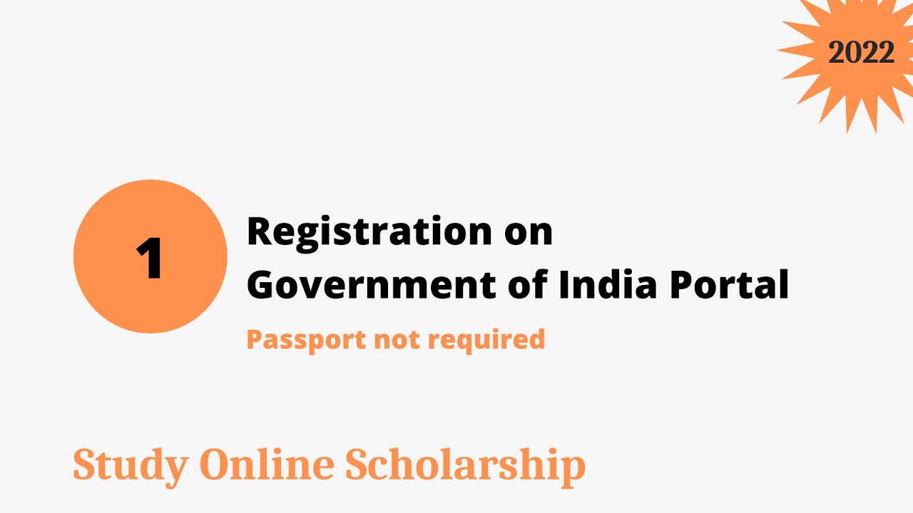 Register on the Government of India portal (www.ilearn.gov.in) | Study online full scholarship 2022