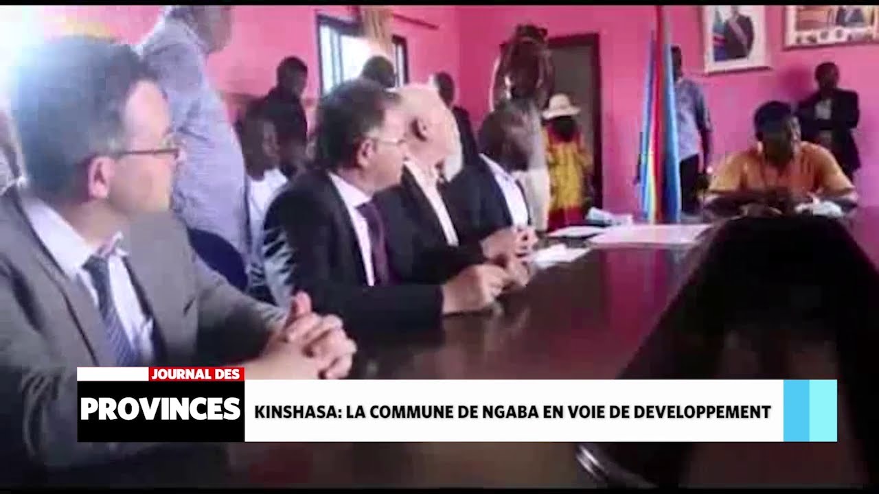 Kinshasa: La commune de Ngaba en voie de développement