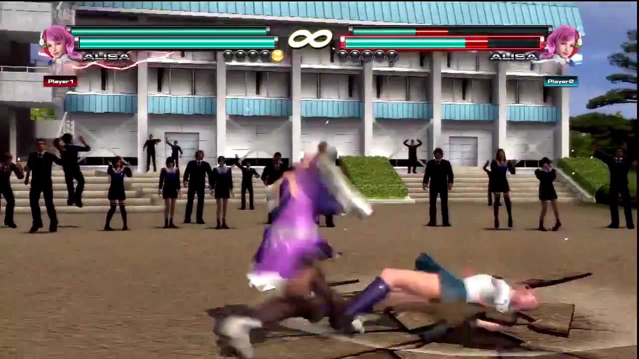 Tekken Tag Tournament 2 Prologue Alisa Combo Video Act 2 - 