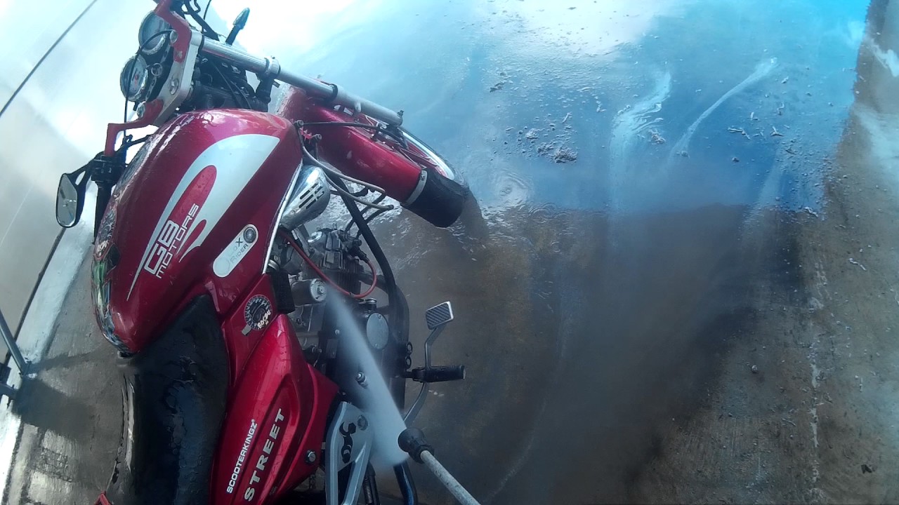 Szybkie Mycie Moto na Myjce - By Boszu