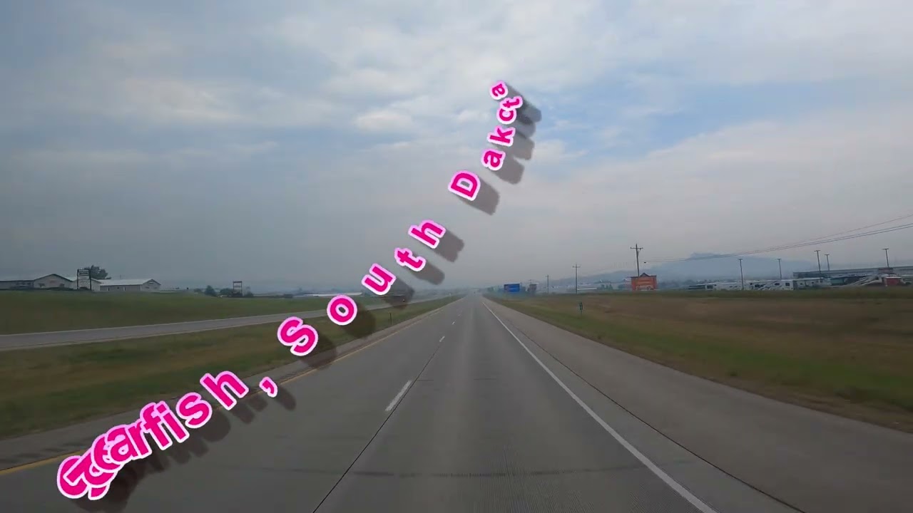 Day 33 August 2,  2022 From outside Sturgis, South Dakota to 7th Ranch RV Park in Garryowen, Montana