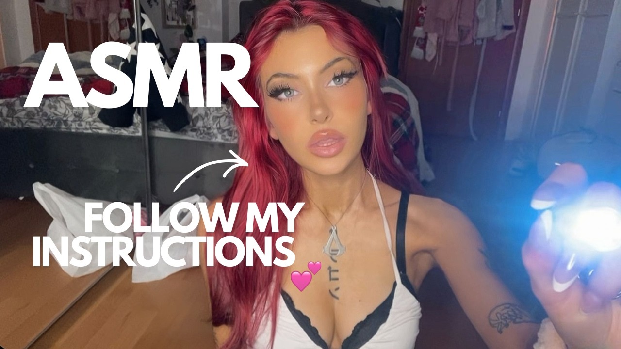 ₊˚⊹♡ ASMR - SEGUI LE MIE ISTRUZIONI 💗✨