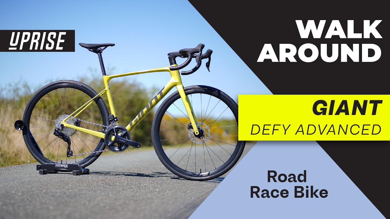 Giant Defy Advanced Endurance Road Bike Walk Around