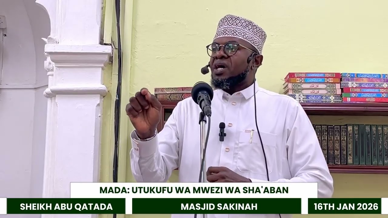 UTUKUFU WA MWEZI WA SHA'ABAN 
