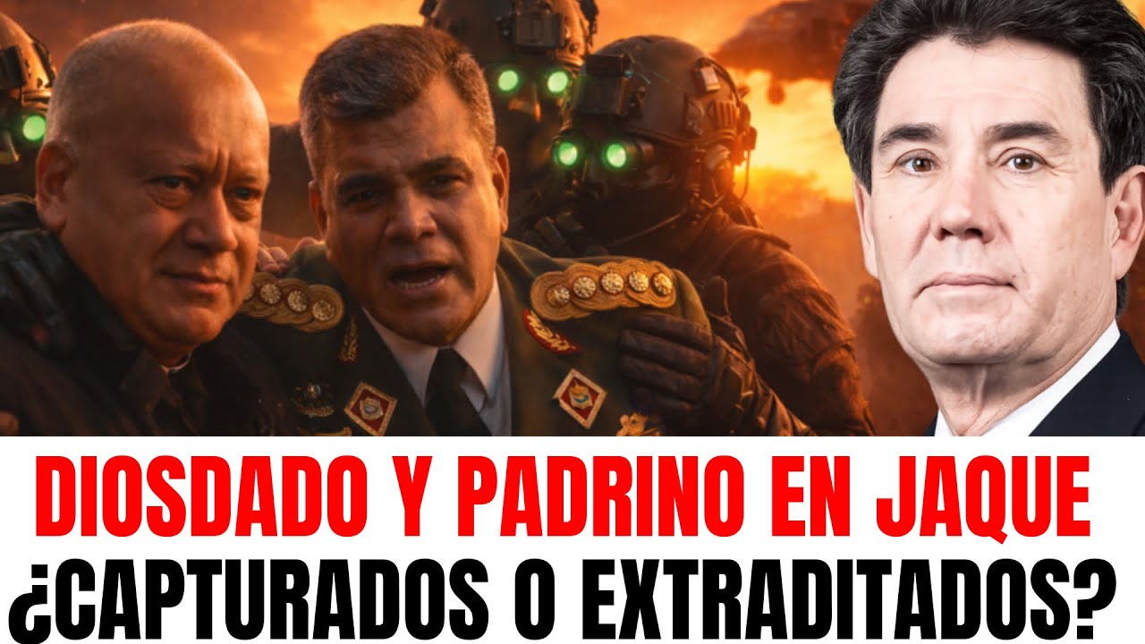 ¿Entregará Delcy a Diosdado y a Padrino? La presión de EE.UU. sobre el régimen | Luis Quiñonez