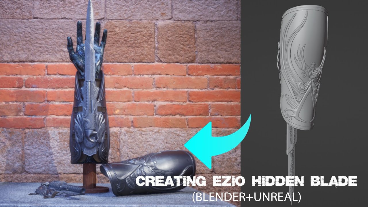 Assasins's creed | Creating Ezio Auditore | part 1 (hidden blade)