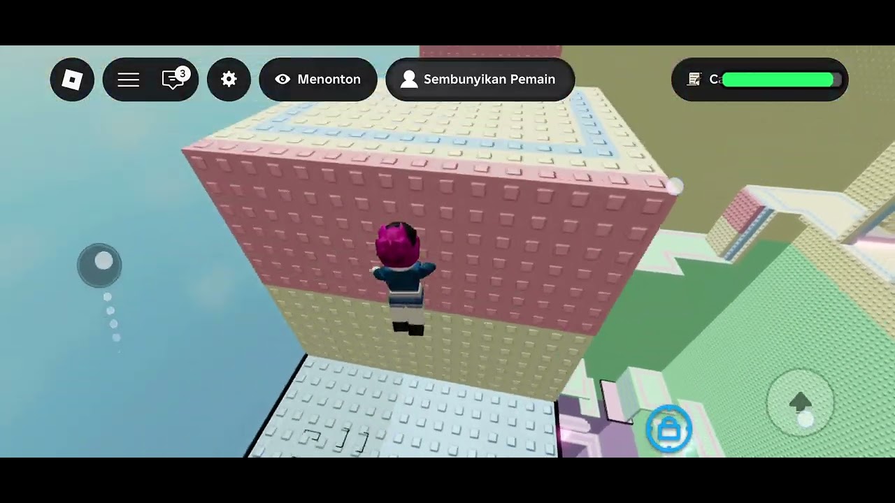 Menamat kan tower wall hop part 1