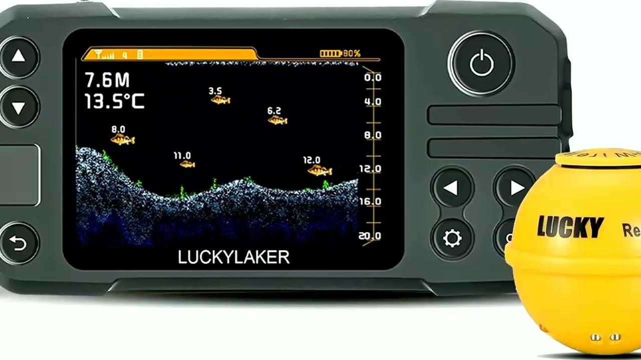 LUCKY Kayak Fish Finder MT-202 Review: Wireless Sonar & Depth