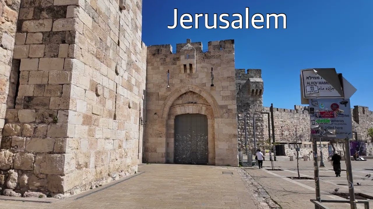Jerusalem. This is what the holy city looks like without tourists during wartime. 17 March 2026