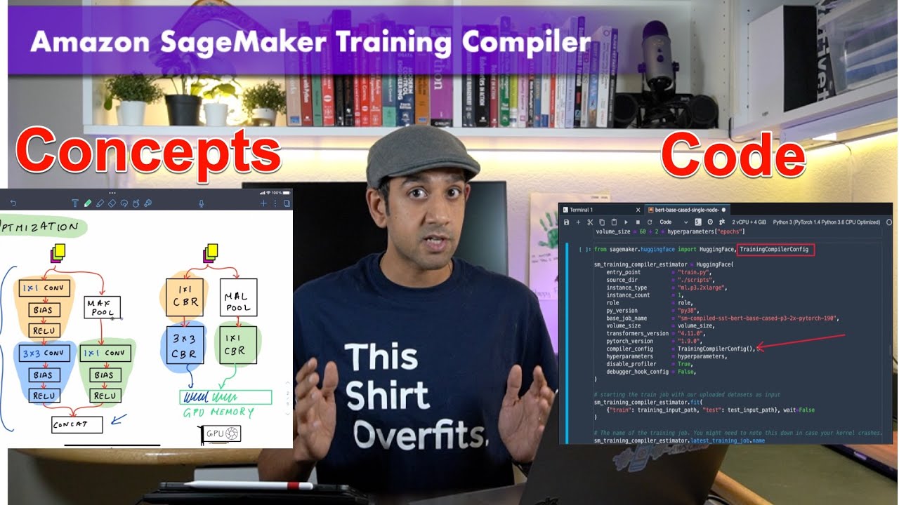 Speeding up deep learning training with SageMaker Training Compiler