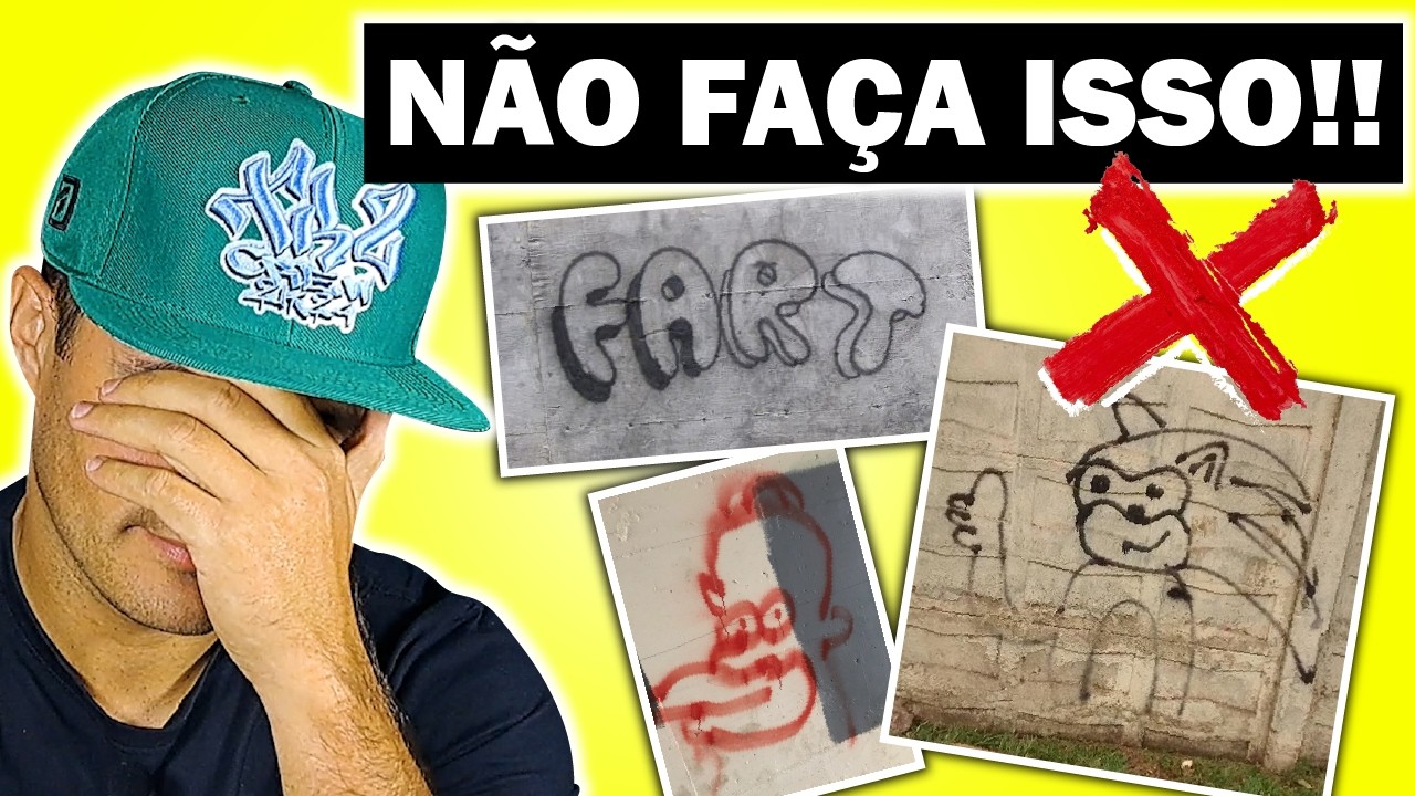 5 Erros que todo iniciante comete no GRAFFITI - TOY