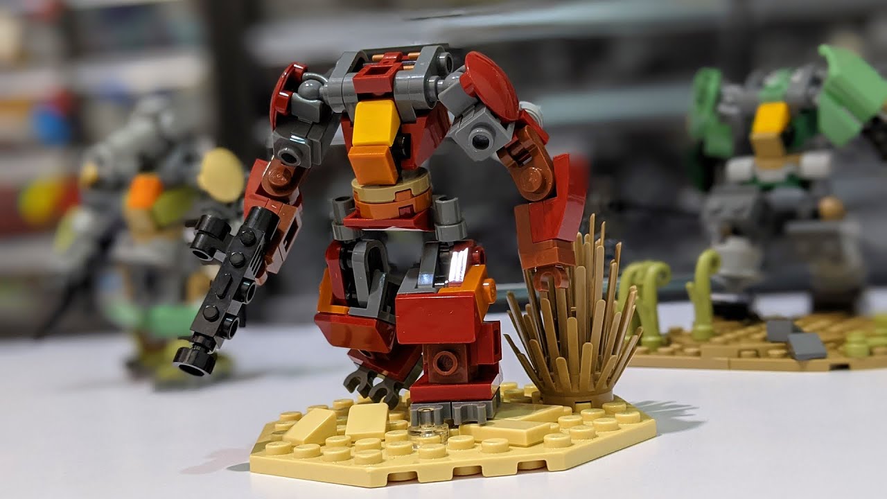 Building Mini Lego Mechs! Lego Small Mech Series 1 Ep 30