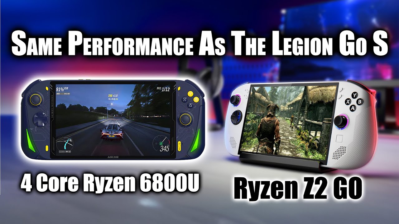Is The Amd Ryzen Z2 Go Really Just A 2022 4-core 6800u In Disguise?