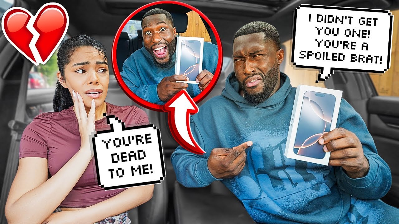 Only Buying MYSELF The New IPHONE16 & Telling My Fiance She Doesn&rsquo;t Deserve One PRANK!