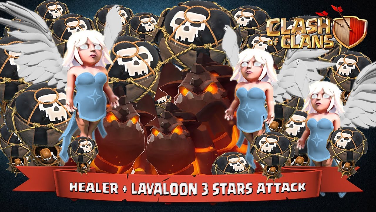 THE ART OF LAVALOON STRATEGY - 3 STARS TH11 MAX BASE - CLASH OF CLANS