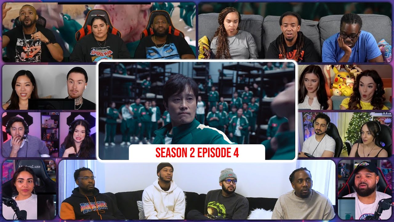 Squid Game Season 2 Episode 4 Reaction Mashup