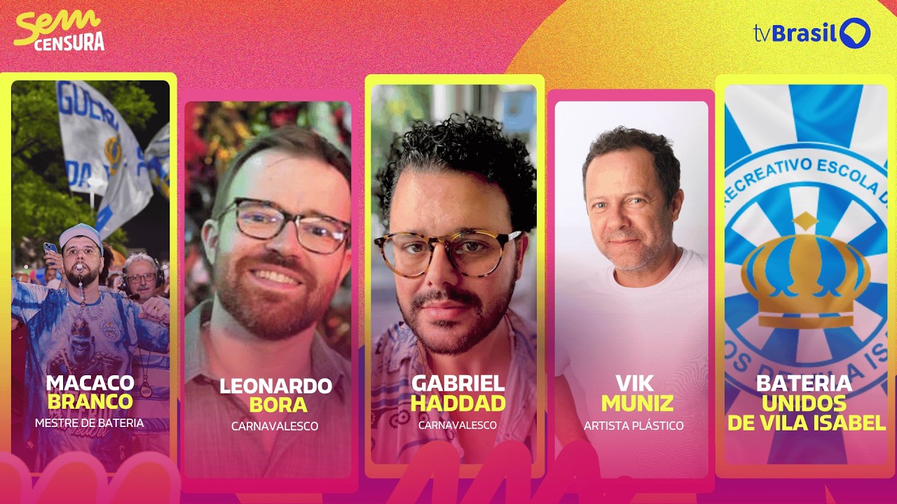 🔴 SEM CENSURA RECEBE MACACO BRANCO, GABRIEL HADDAD, LEONARDO BORA, VIK MUNIZ E UNIDOS DE VILA ISABEL