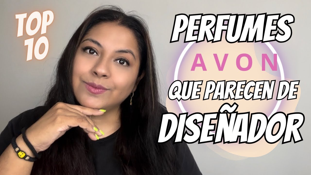 Top 10 Perfumes AVON que parecen de DISEÑADOR 😎