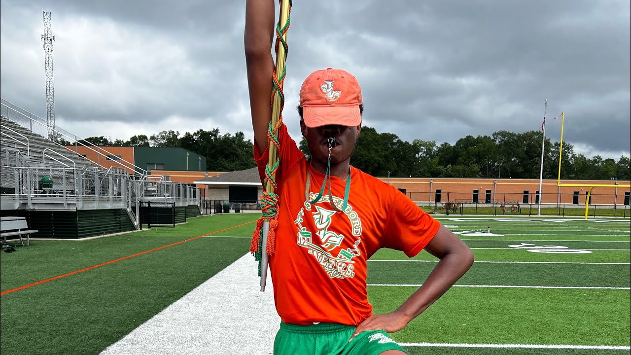 LeFlore Magnet High School Mighty Marching Rattler Band- Bands of the Bay Showcase (Auxiliary View)