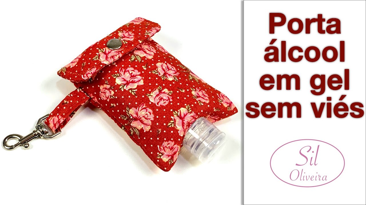 Porta Álcool em Gel