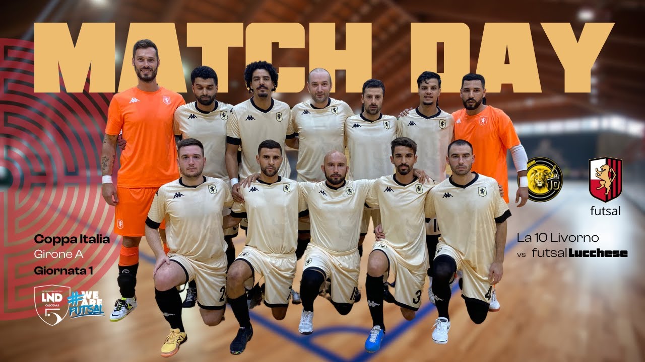 COPPA ITALIA 24/25 - La 10 Livorno vs futsal Lucchese