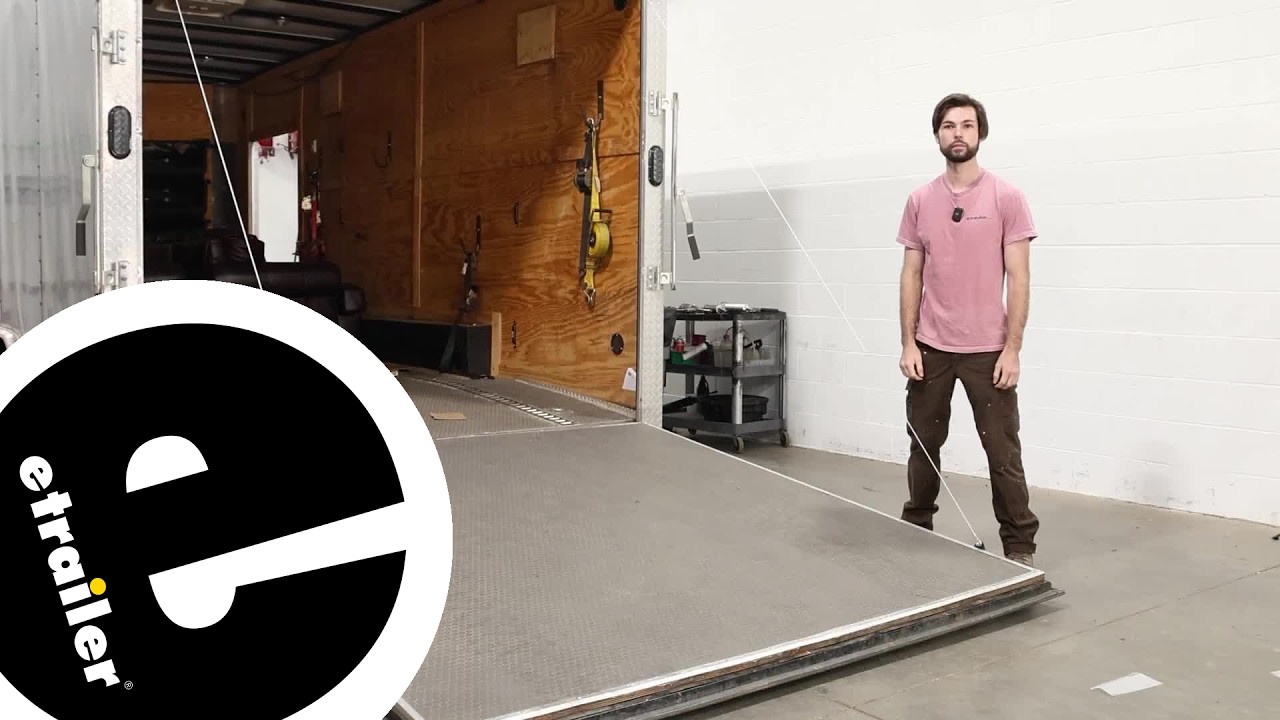 etrailer | M-3 Conventional Ramp Door Spring DIY Installation - Enclosed Trailer