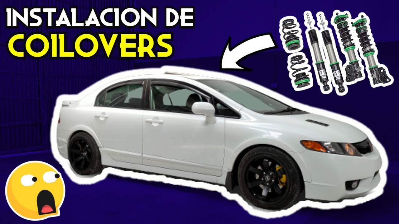 🔥🔥 INSTALACION de COILOVERS en HONDA CIVIC SI 8th! 🔥🔥