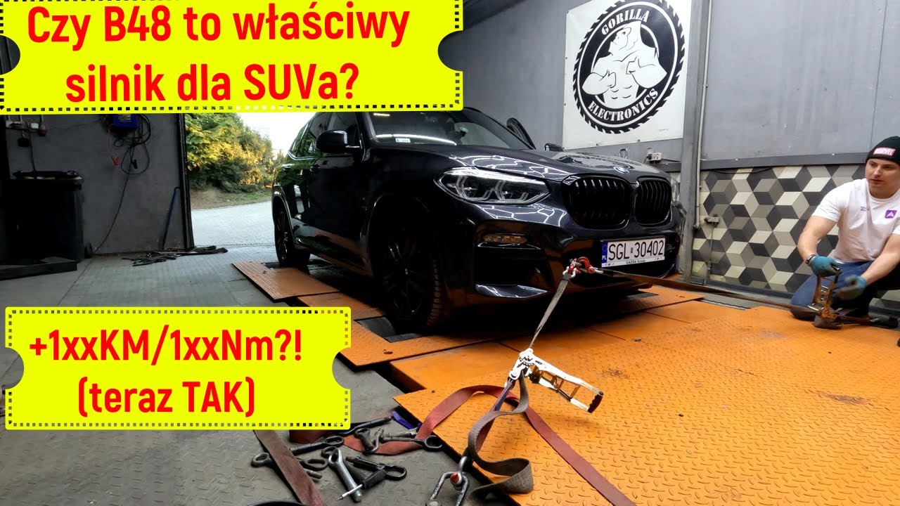 🦍🔋 Szybkie 20i X3? Chiptuning G01 20i 184KM 8HP stage1 🦍🔋