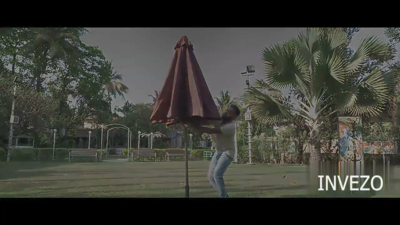 Invezo Luxury Metal center pole umbrella Installation & Setup Video