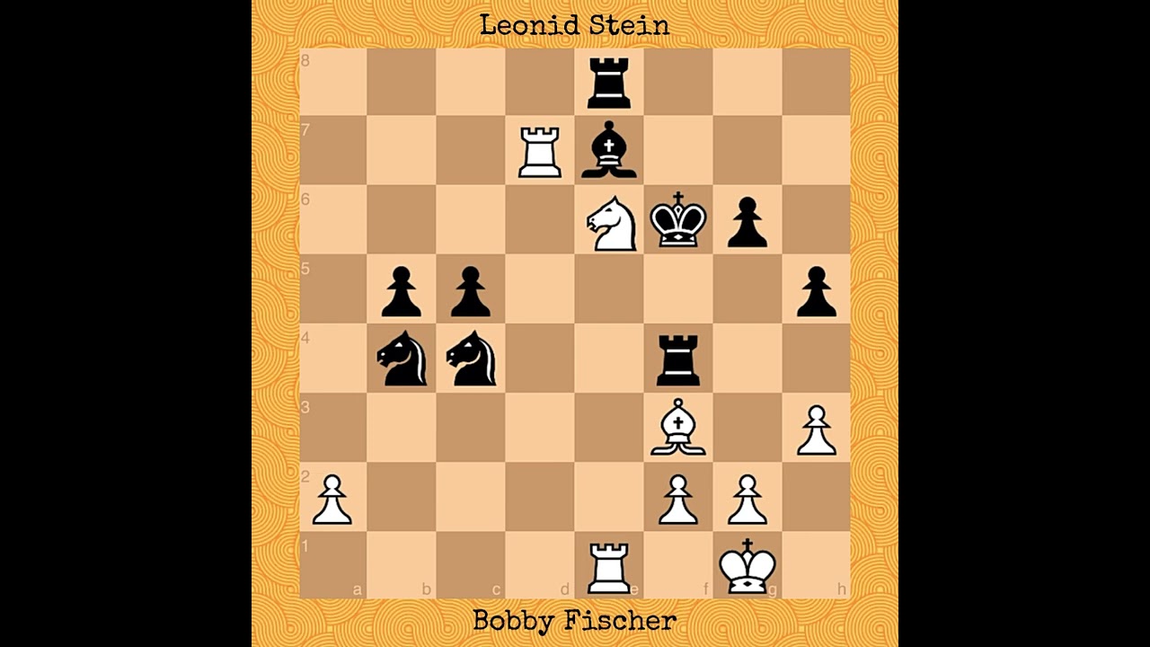 Bobby Fischer vs Leonid Stein | Sousse Interzonal, 1967 #chess #chessgame