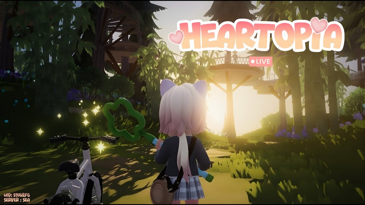 Heartopia | 7th Live | Early Morning Chill Stream — Painting & Random Cozy Stuff 🎨☕