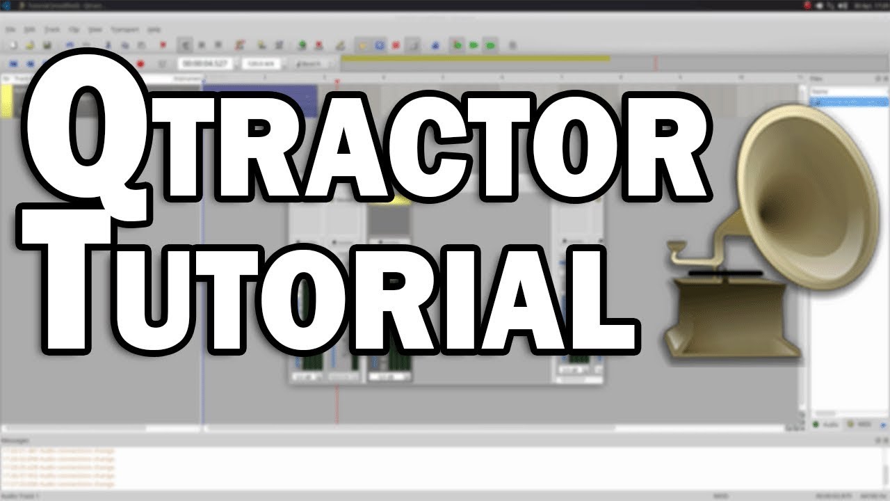 Qtractor Tutorial - Linux Audio Recorder and MIDI Sequencer