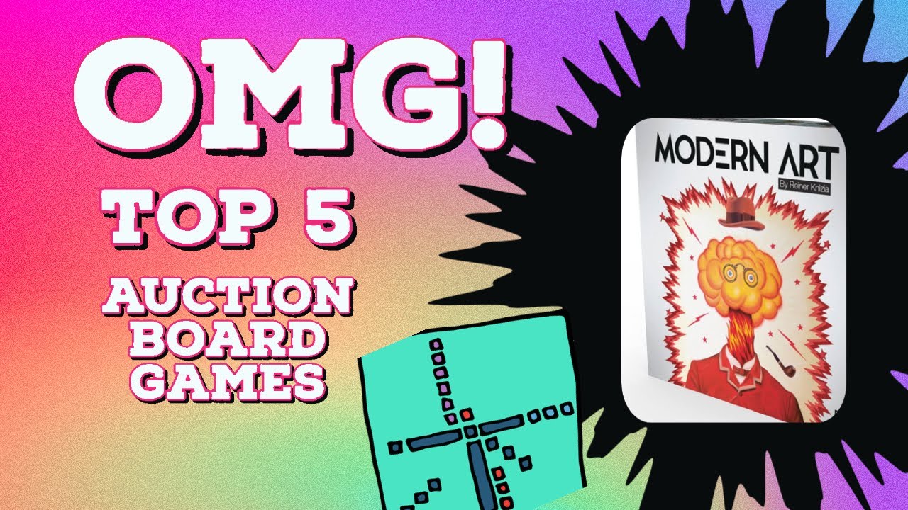 Top 5 Auction Board Games