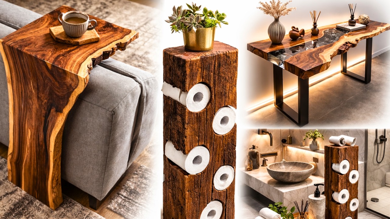 53 IDEIAS INCRÍVEIS DE DECORAÇÃO RÚSTICA COM MADEIRA