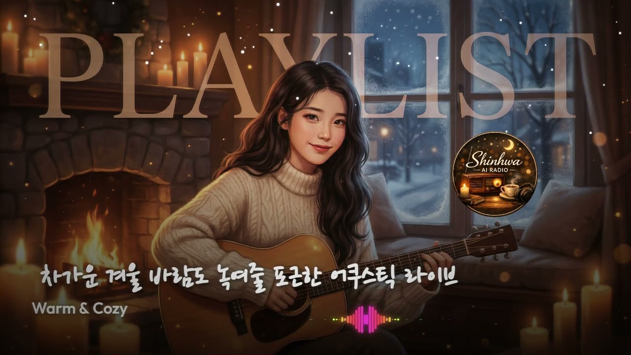 playlist 🕯️ 차가운 겨울 바람도 녹여줄 포근한 어쿠스틱 라이브 | Warm & Cozy